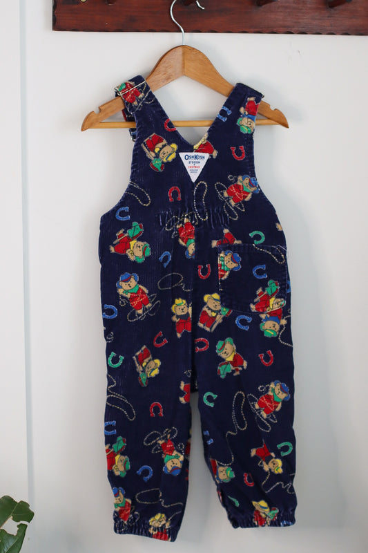 Rare Bear Print Oshkosh 2T