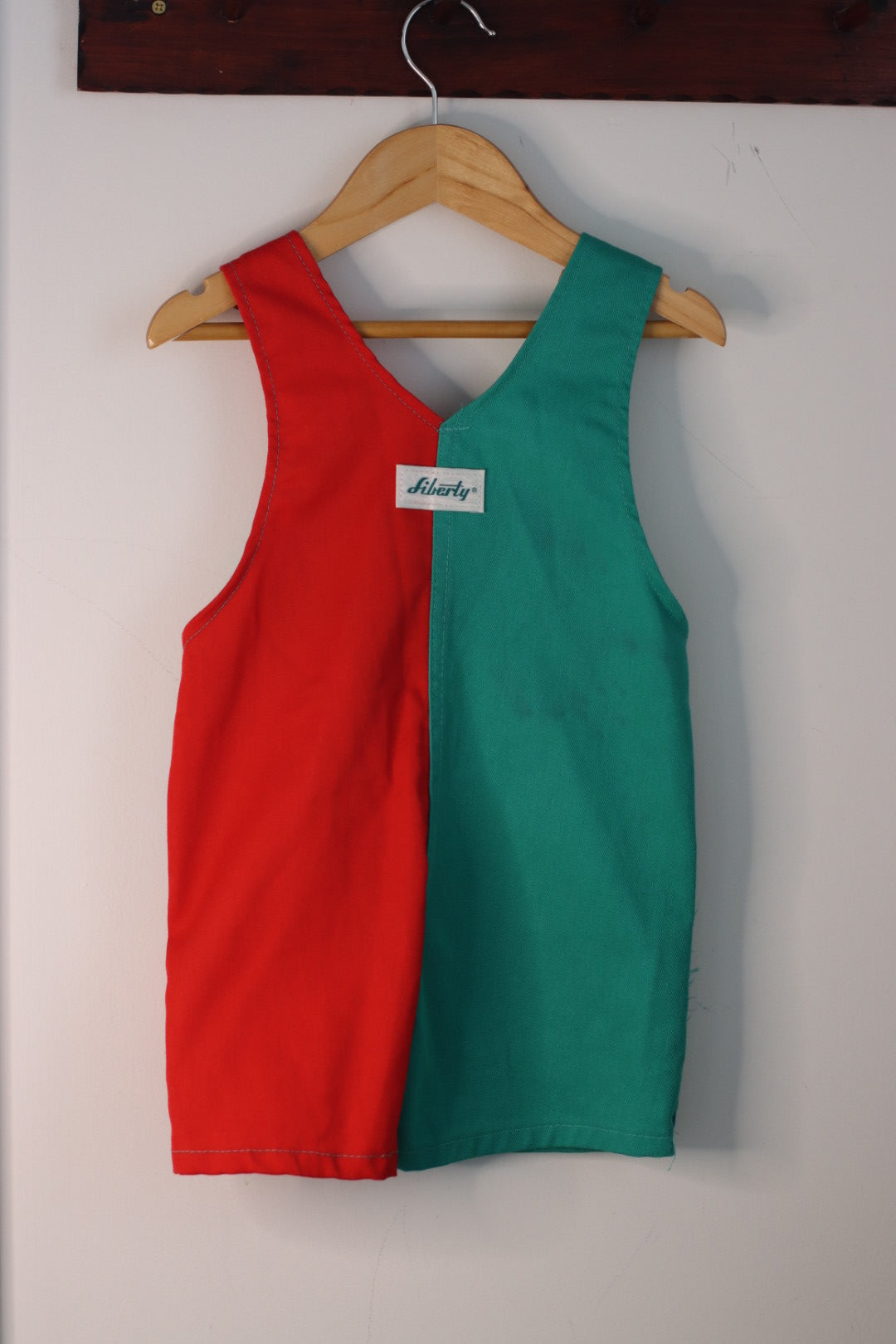 Colour block Liberty Shortalls