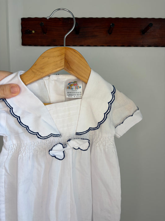 Vintage Sailor Romper
