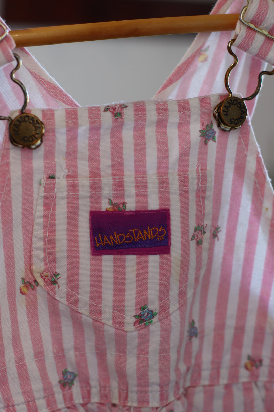 Handstands Stripe Overalls