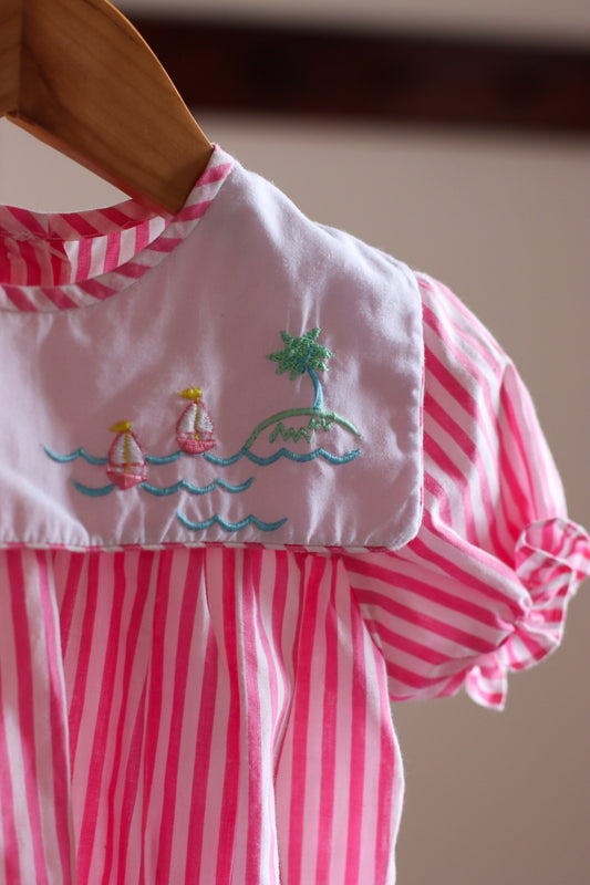 Vintage Ladybird Romper