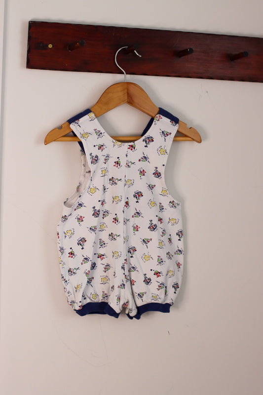 Vintage Jump Start Shortalls