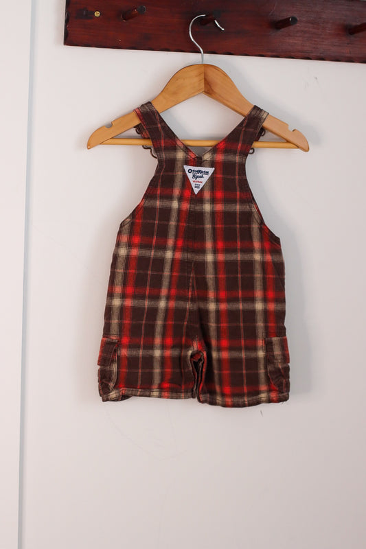 Oshkosh Shortalls Gingham