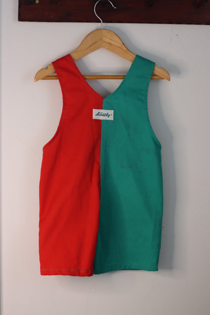 Colour block Liberty Shortalls