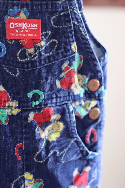 Rare Bear Print Oshkosh 2T