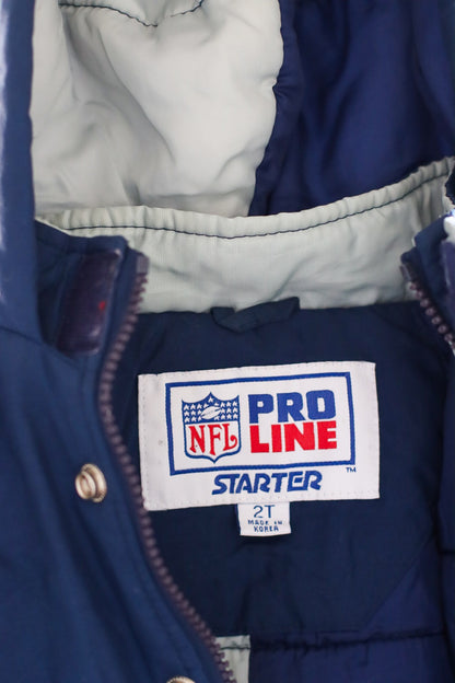 Vintage Kids Starters Dallas Cowboys Puffer Jacket
