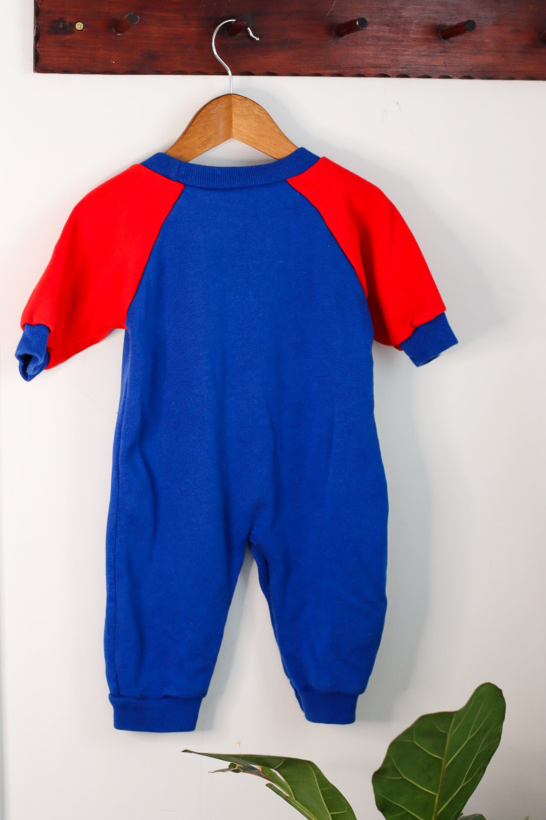 Vintage Ladybird Colourblock Onesie
