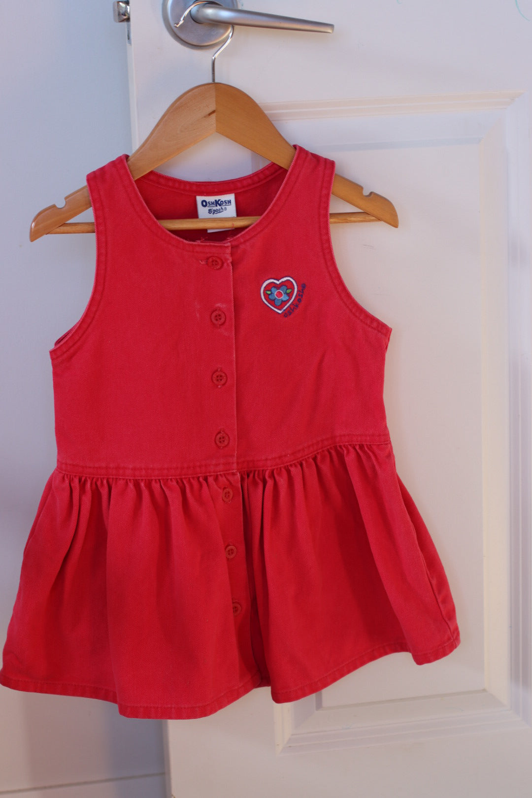 Red Oshkosh Dress 4T