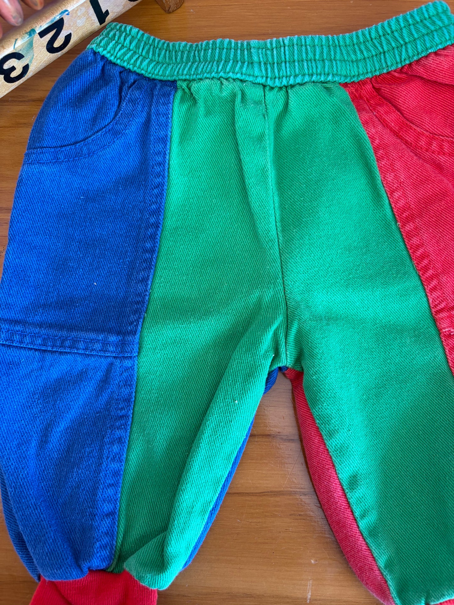 Colour block Pants