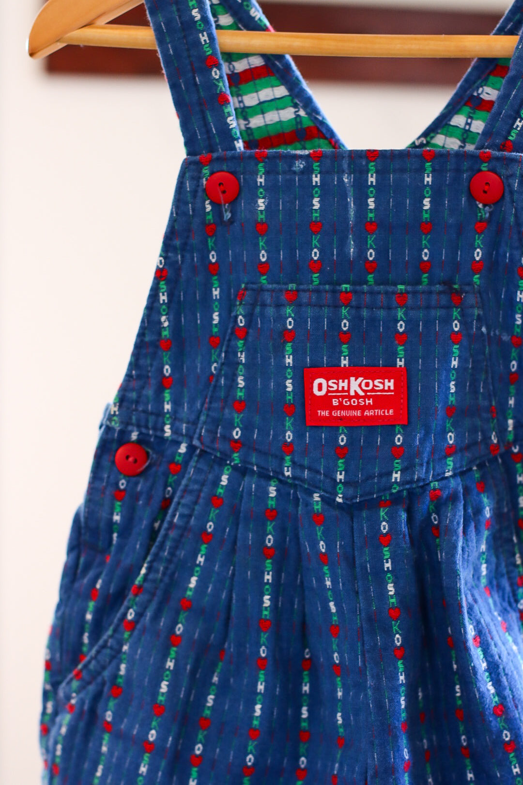 "Oshkosh" Embroidered Shortalls