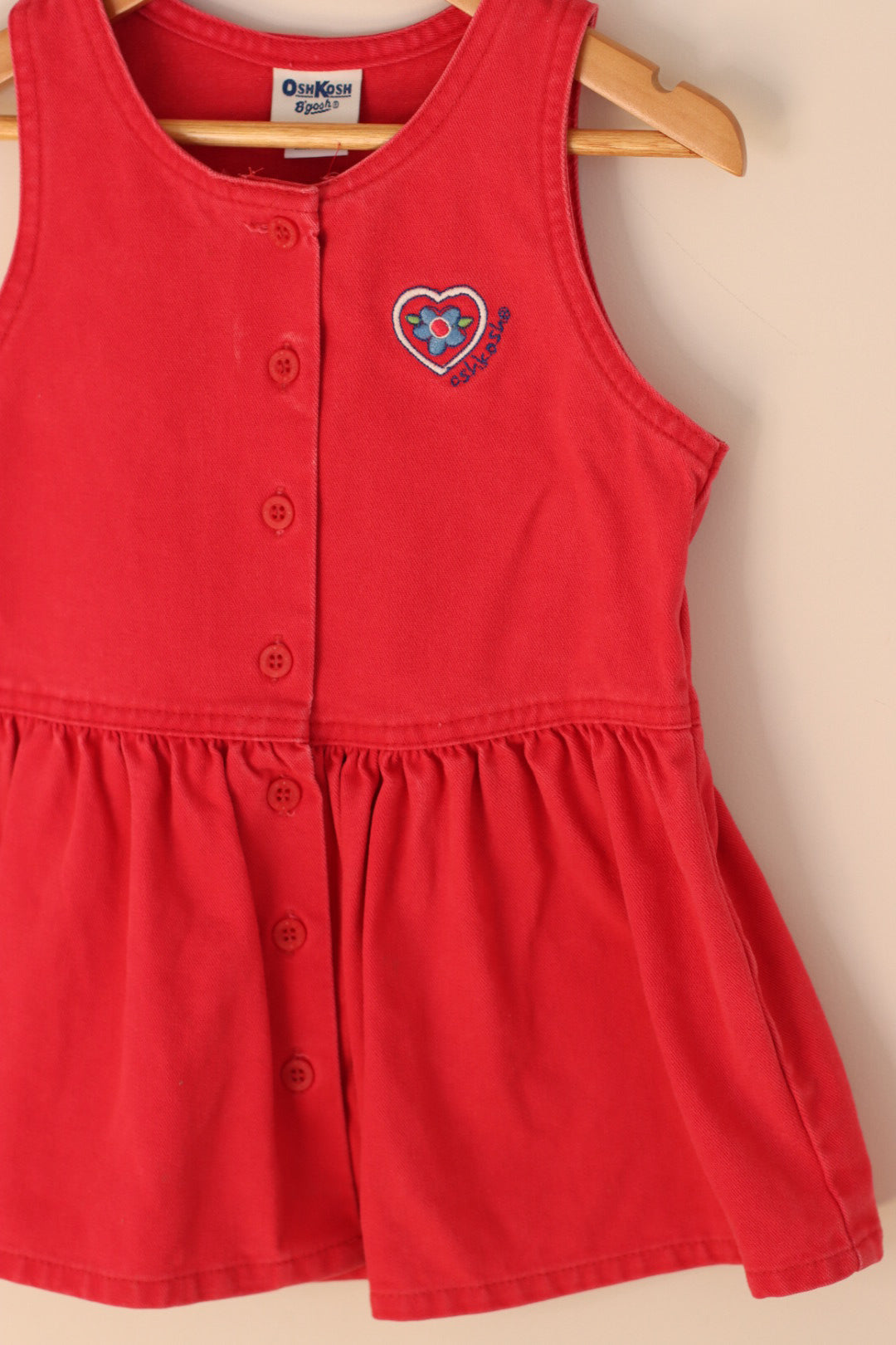 Red Oshkosh Dress 4T