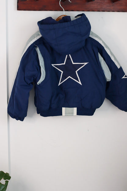 Vintage Kids Starters Dallas Cowboys Puffer Jacket