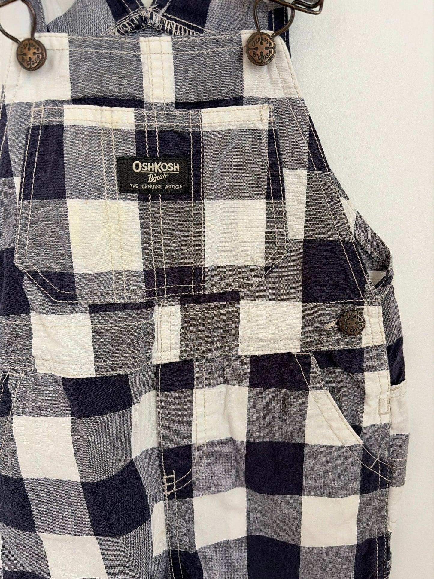 Check Oshkosh Shortalls 4T