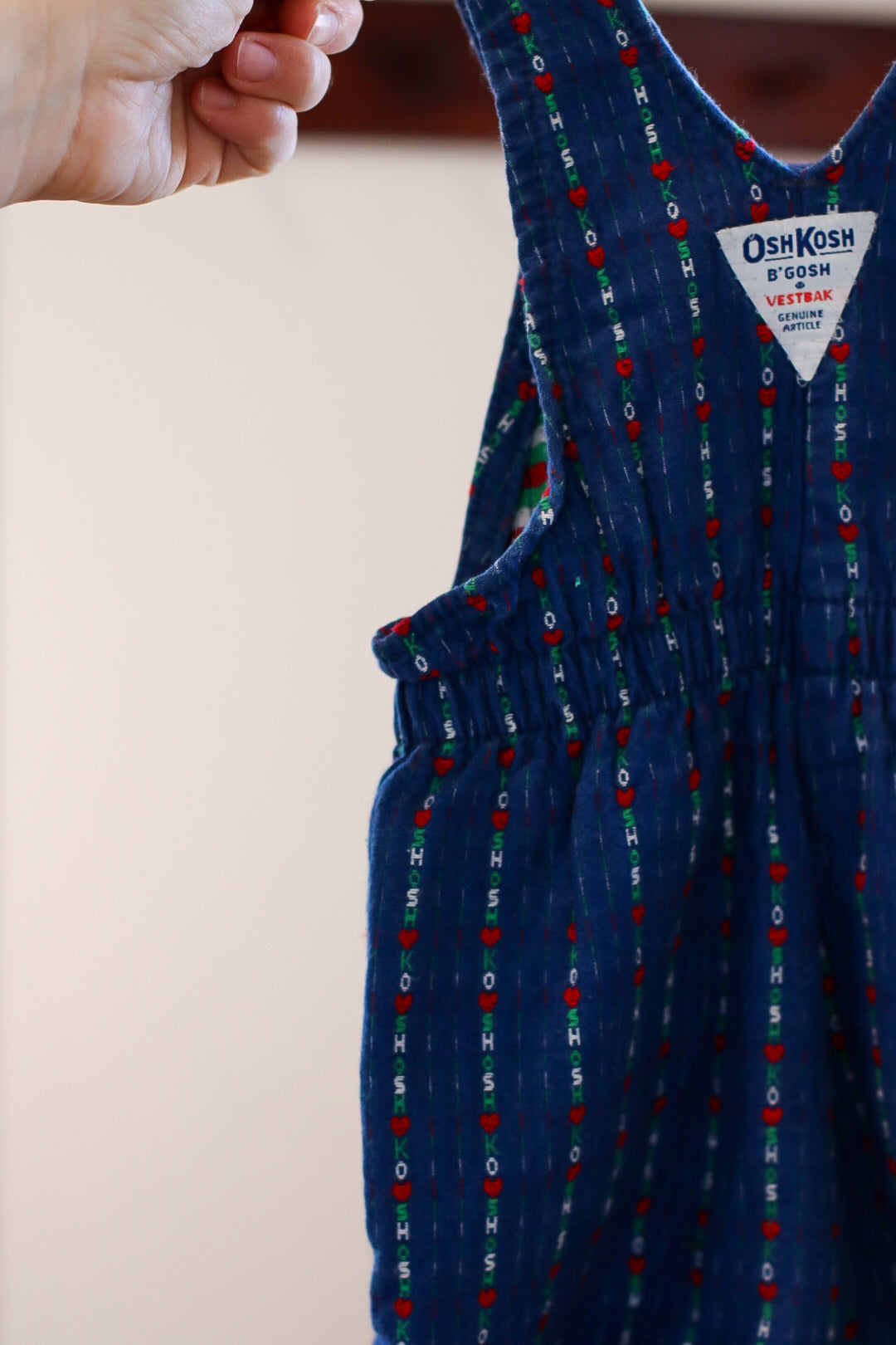 "Oshkosh" Embroidered Shortalls