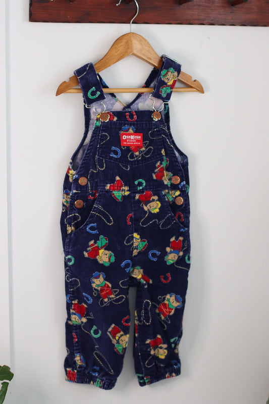 Rare Bear Print Oshkosh 2T
