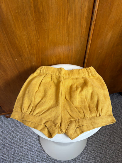 Linen shorts