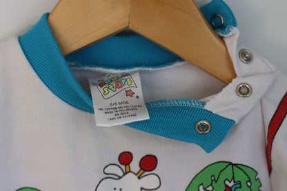 Vintage Small Stars Onesie