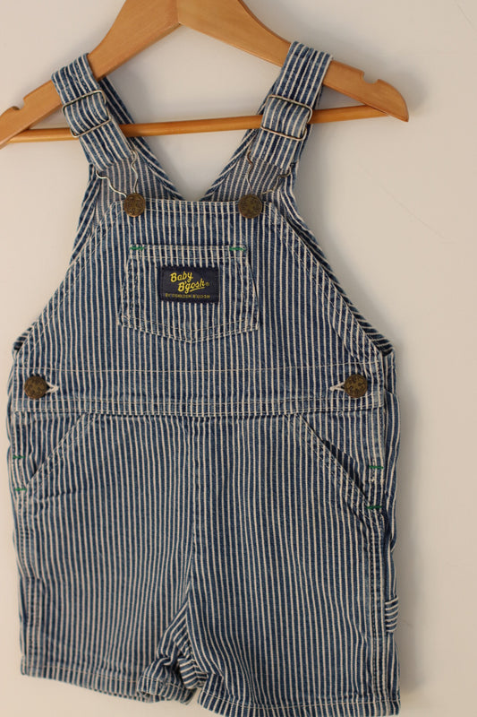 Vintage Stripe Oshkosh Shortalls
