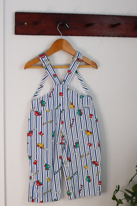 "Southern Classics" Stripe Car Overalls 24M