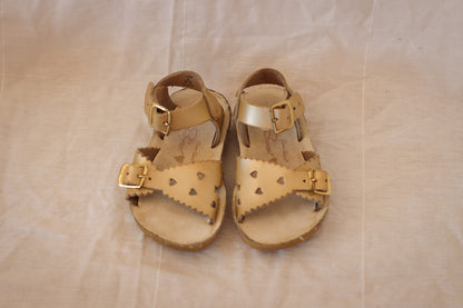 Gold Sandals Toddler Size 5