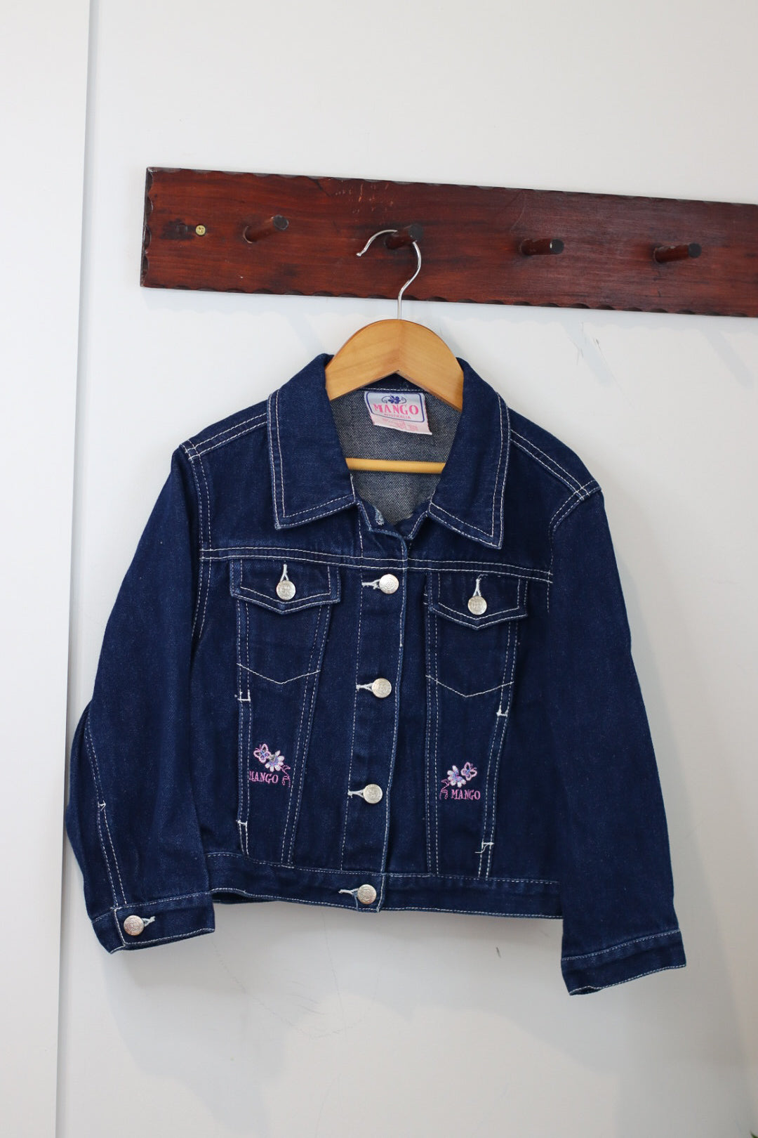 Mango Denim Jacket Size 6