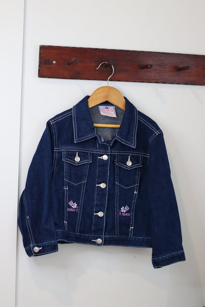 Mango Denim Jacket Size 6