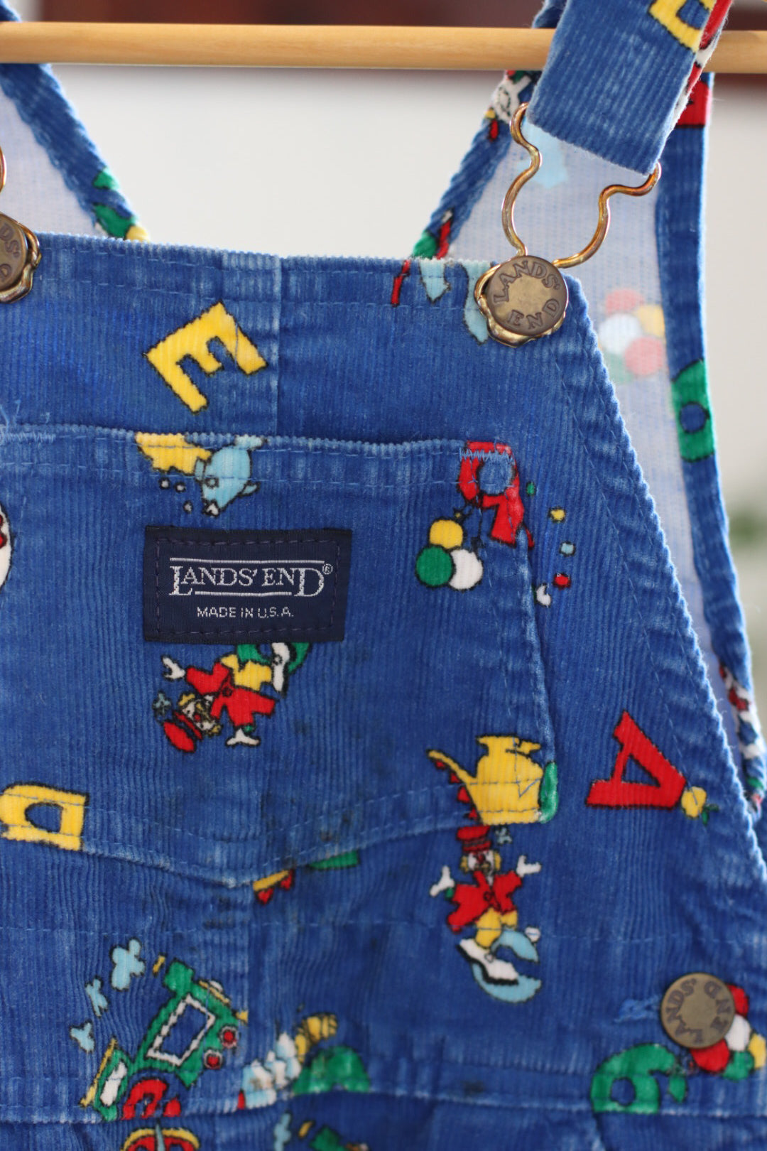 Landsend Alphabet Overalls