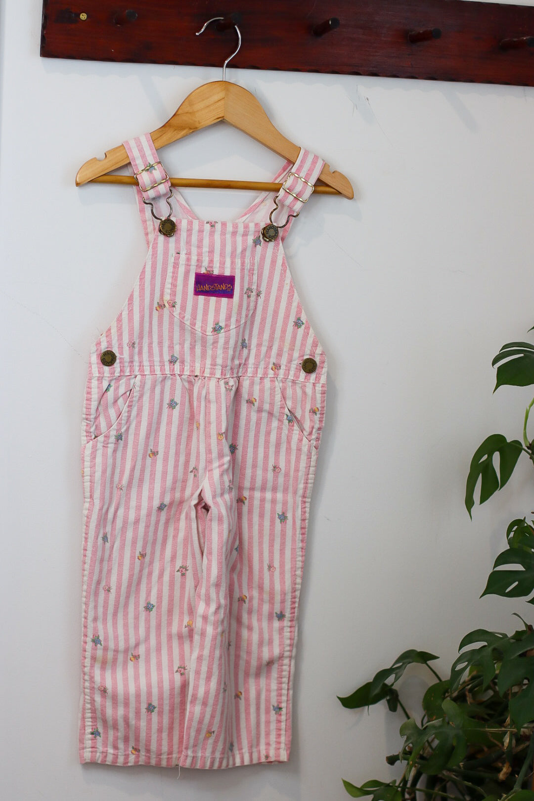 Handstands Stripe Overalls