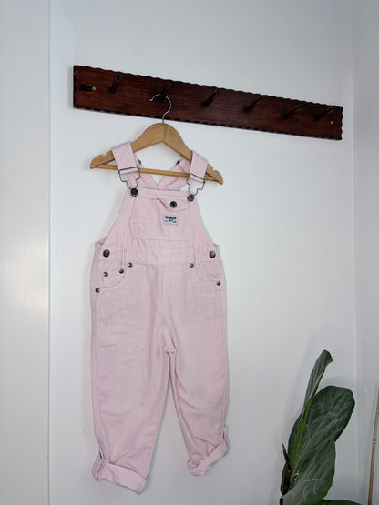 Pink Pinstripe Oshkosh Overalls