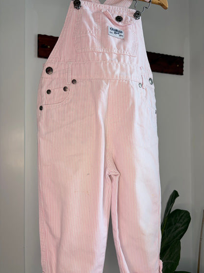 Pink Pinstripe Oshkosh Overalls