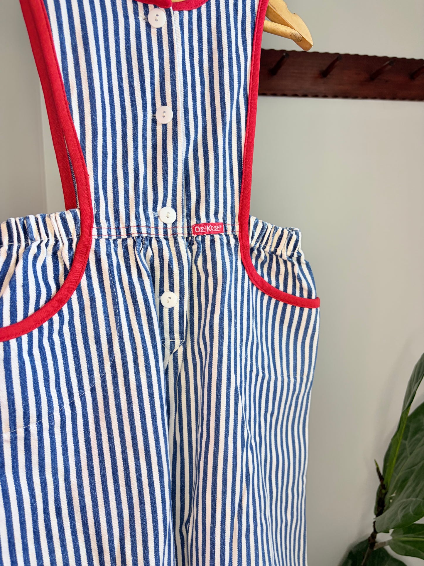 Stripe Oshkosh Overalls