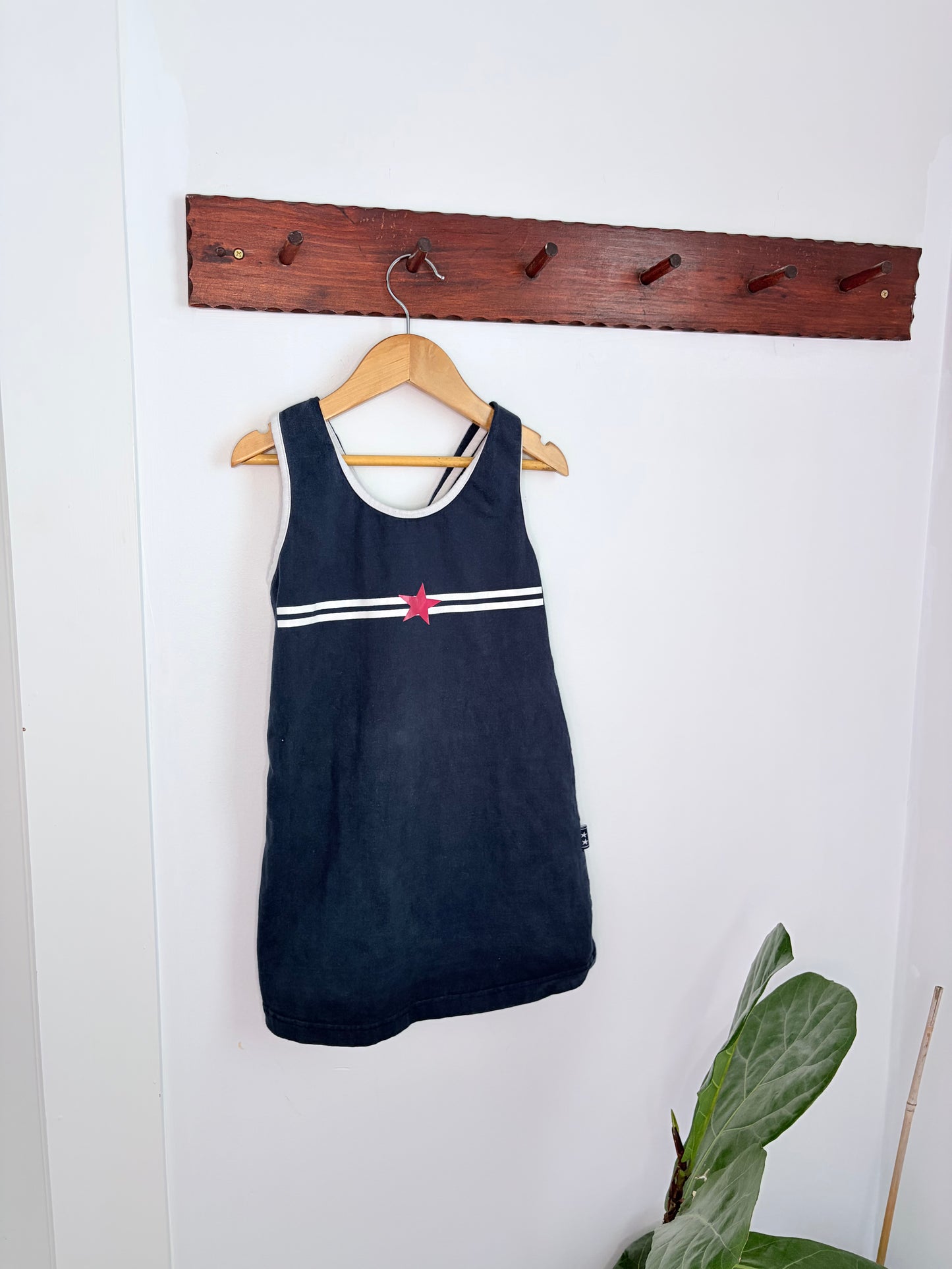 Navy Y2K JK Dress