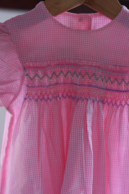 Handmade Vintage Smock Dress
