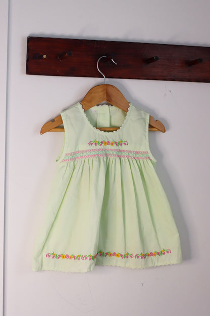Light Green Vintage Dress 24m