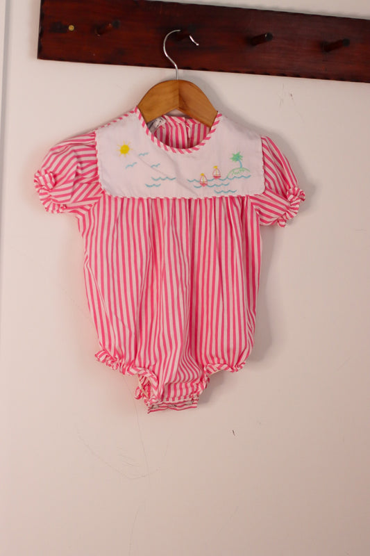 Vintage Ladybird Romper